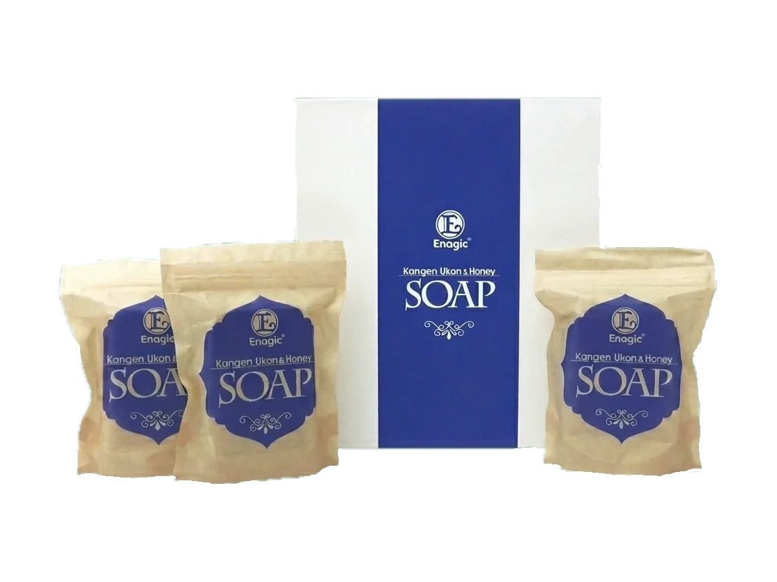 Kangen UKON Turmeric and Honey Soap